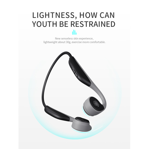 Headphone konduksi tulang tahan air nirkabel untuk promosi