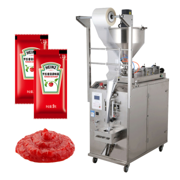 Automatic Pouch Packaging Machine for Tomato Paste, Ketchup, and Liquid Sachets