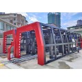 Tunnel Car Wash Machine met 9 borstels