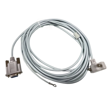 D-SUB 9p male to female+ring terminal