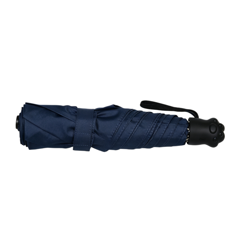 Mini Cat Handle Fold Umbrella for Travel
