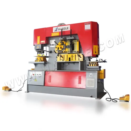 HARSLE Hydraulic Corner Notching Machine: Tube Notcher & Cutting Machine