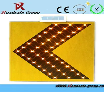 High brightness solar led traffic signs traffic linear signs