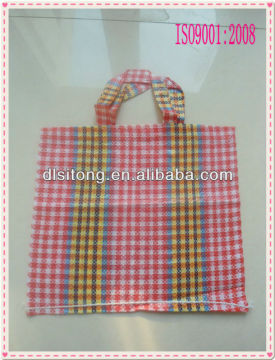 pp woven bag,multi-colors,exported to Peru,pp shopping bag