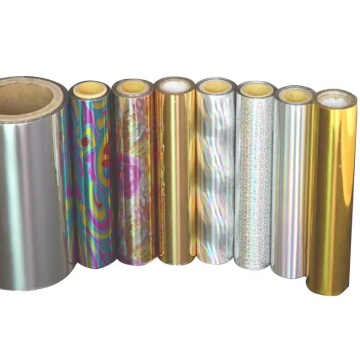 Thermal holographic laminating roll