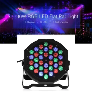 Professional LED Stage Lighting System for DJ, Bars, and Discotheques: DMX512 Strobe & Wash Moving Head Light