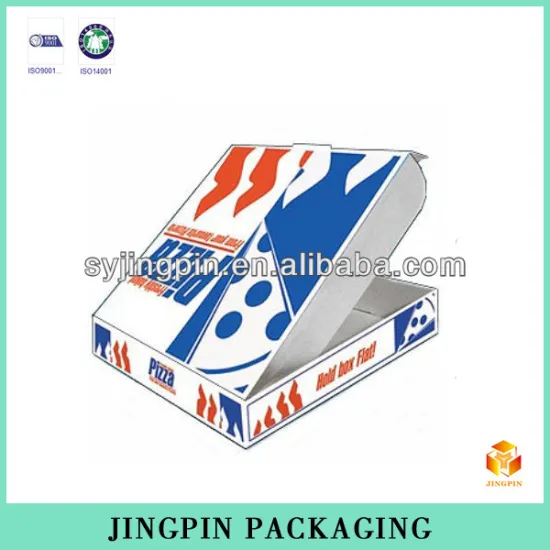 customized foldable 250g paper card for pizza box