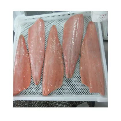 High Quality Factory Price Salted Seafood Salmon Fillet Frozen Vacuum