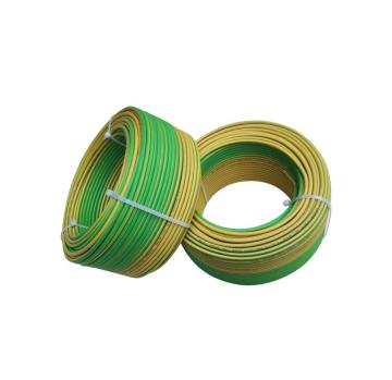 Earth yellow green wires 6mm² single grounding cable