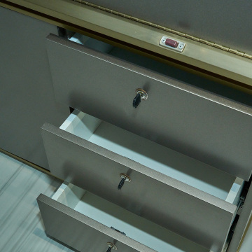 Gold Jewelry Display Cabinet Locking Jewelry Display Cases Supplier