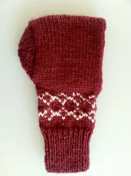 fashional newest warm cozy popular knit CupHolder Mitten