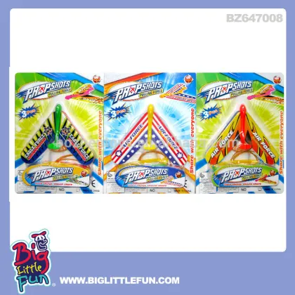 Pull force toy shooting plane toys