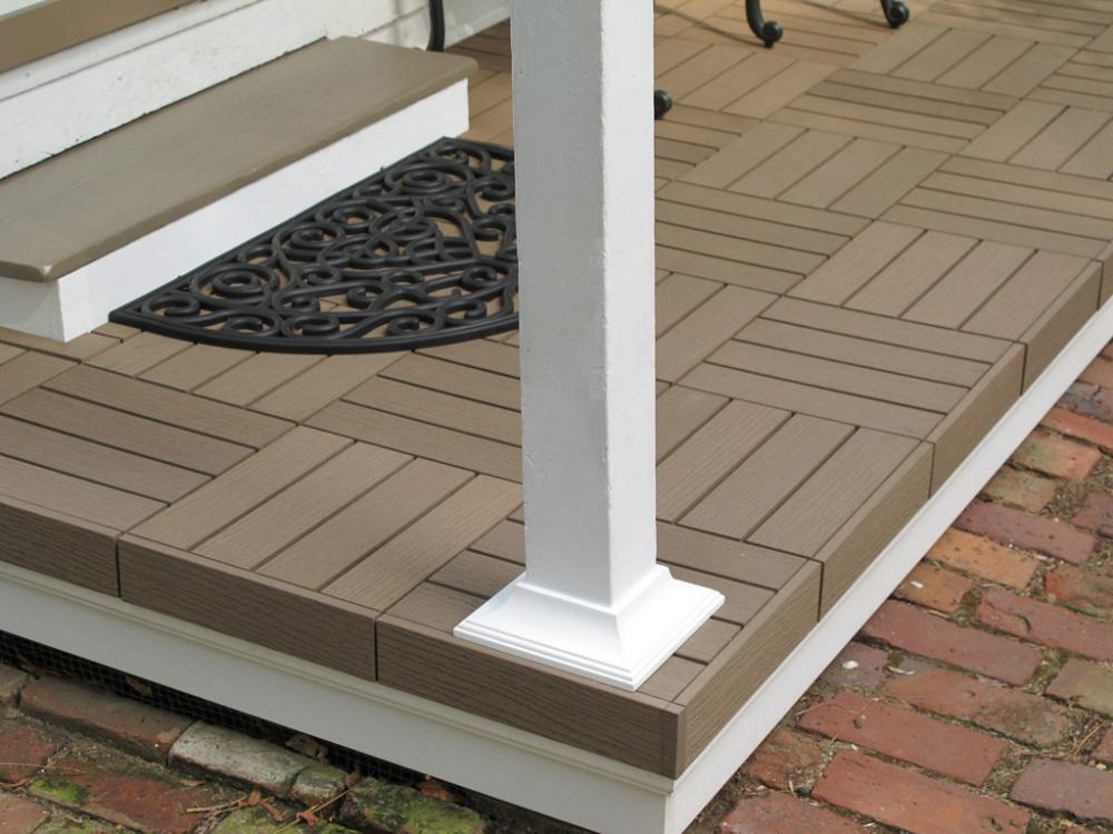 Co-Ex Composite Decking Tiles DIY4