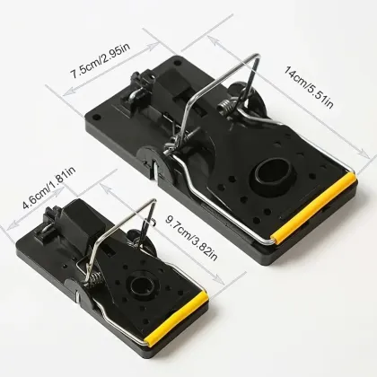 Reusable Plastic Mouse Cage Trap - Rodent Trapper