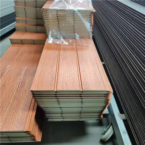 decoration insulation exterior pu sandwich panel