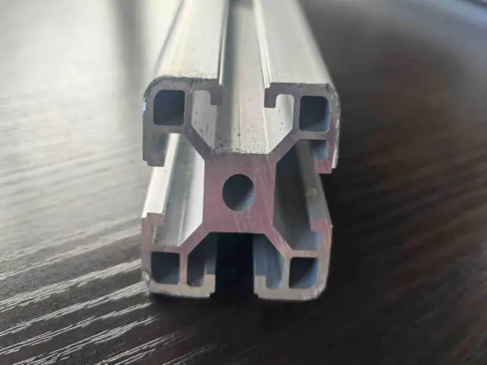 aluminium profile for flow-line equipment