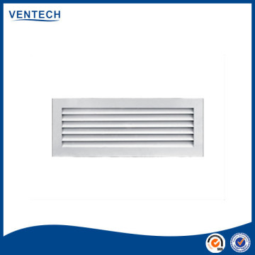 Air vent single deflection grille