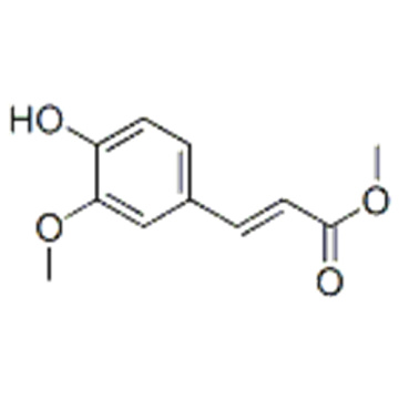 Ester méthylique de l&#39;acide 3- propénoïque, 3- (4-hydroxy-3-méthoxyphényl) -, CAS 2309-07-1