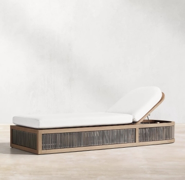 Hot Selling Teak Lounge Chair for Gardens and Pools