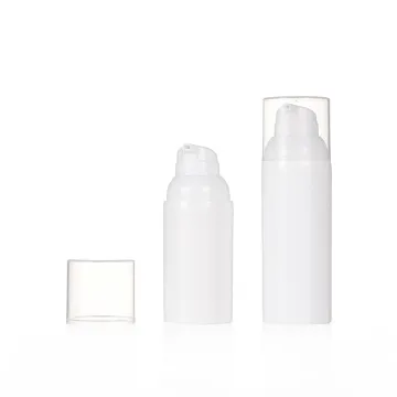 Plastic Lotion and Serum Pump Bottles Airless Bottles