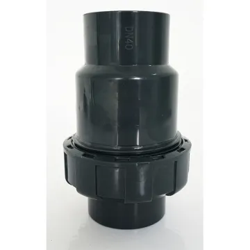 DN65 Chemical Check Valve: PVDF/UPVC/CPVC Material for Industrial Dosing Systems