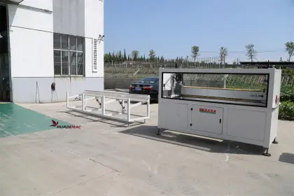 PE HDPE pipe tube production line machine