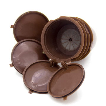 dolcegusto k cups refillable plastic coffee filter capsule