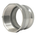 Nerjaveèi asye 316 Cam ak Groove kawotchou Fitting