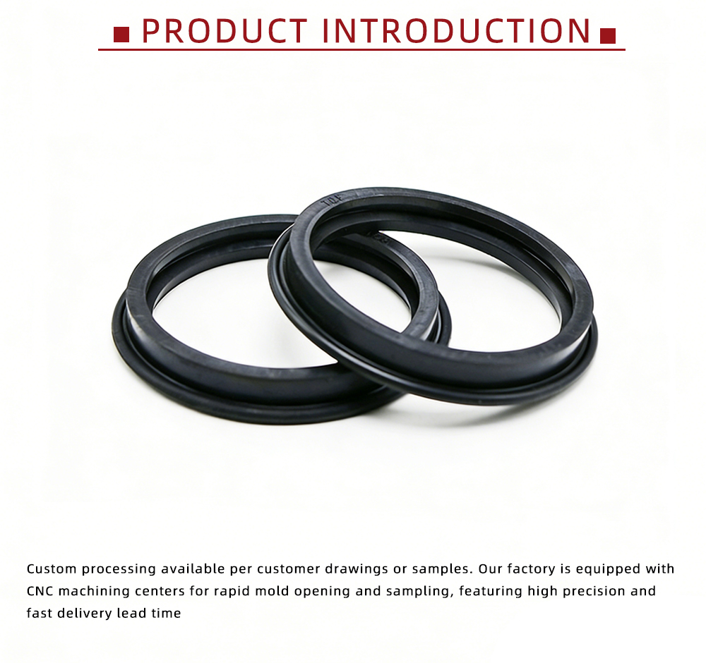 Custom Rubber Sealing Rings for Machinery x