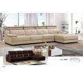 Modern Leather Sofa In Living Room