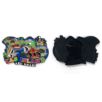 Aangepaste modecadeaus Dubai: 2D Soft PVC koelkastmagneten met Pantone Color Logo