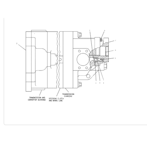 6T-6089 6T6089 pump for 857