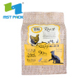 Laminated Plastic Resealable Custom Pet Feed Bags Animal