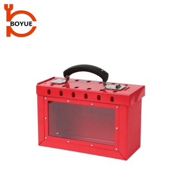Boyue Factory 12 Locks Portable Metal Group Lock Box: Secure Storage Solution