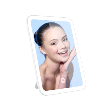 Folding Portable Lighted Vanity Mirror Rechargeable