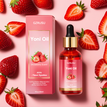 Wholesale Natural Organic Strawberry Yoni Essential Oil for Vaginal Care
