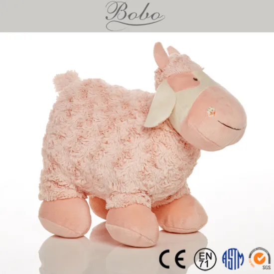 Cute Peach Plush Cow Collections for Babies