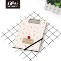 Style de vie personnalisé Cute A5 Clipboard reliant à feuilles de feuille de carnet