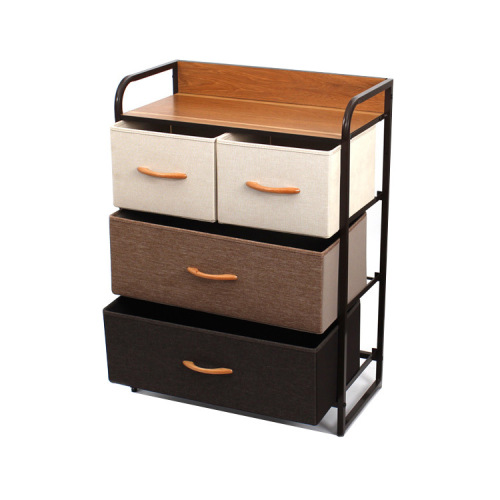 منظم خزانة ملابس حديث ذو 4 أدراج