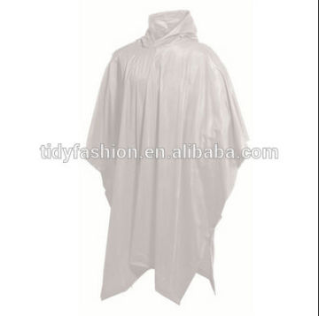 Waterproof Adult Promotional Vinyl Transparent Rain Cape