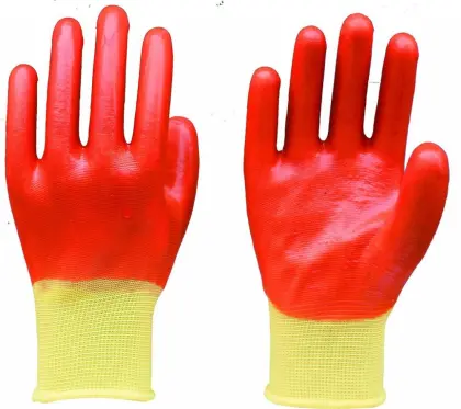 Thickened labor protection workers' gloves