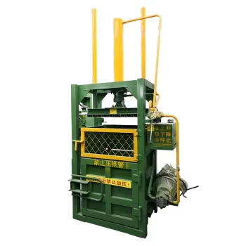 Cardboard Baler and Waste Paper Baler Hydraulic Press Machine for Plastic and Used Paper