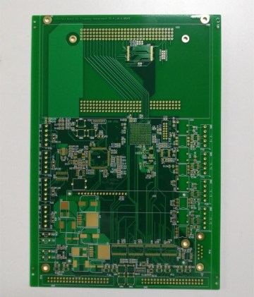 Immersion gold multilayer board