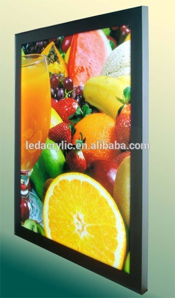 Led Ultra Thin Magnetism Lightbox (Aluminium Border)