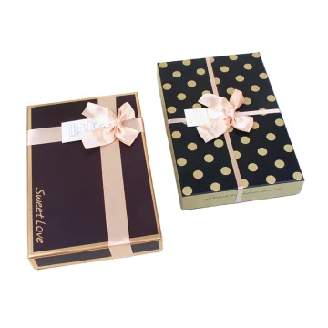 Base and Lid Chocolate Rigid Box