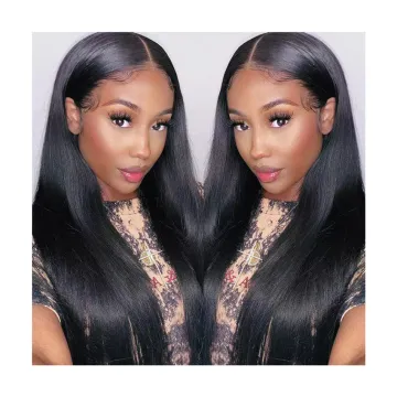 Best sellers Straight Human Hair Hd Full Lace Frontal Closure Wig Raw Brazilian Virgin Natural Hair Glueless Lace Front Wig