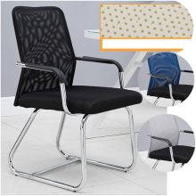 Rotating Mesh Office Chair Ergonomic Mesh Back Office Chair with Chrome Base Factory