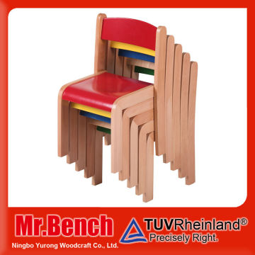 wood stacking chairs