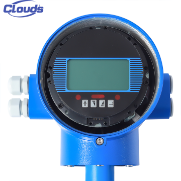 Clouds Dn200 Digital Magnetic Insertion Liquid Flow Meter with Battery Power and 4-20Ma Output