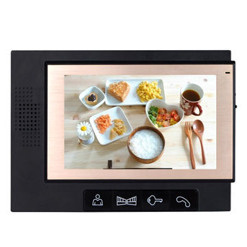 2014 Hot Sale 7-inch TFT LCD Screen Color Door Phone with 700TVL CMOS Camera